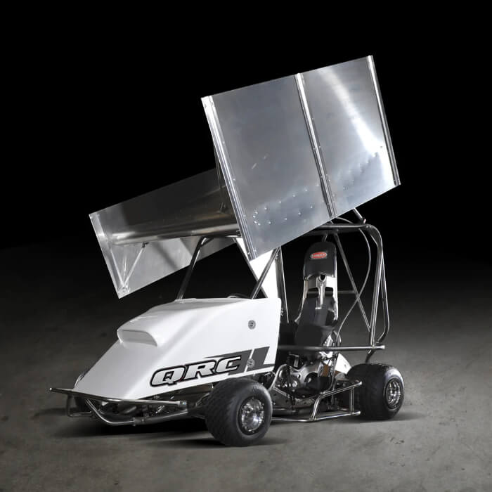 QRC Open Front Side White Black